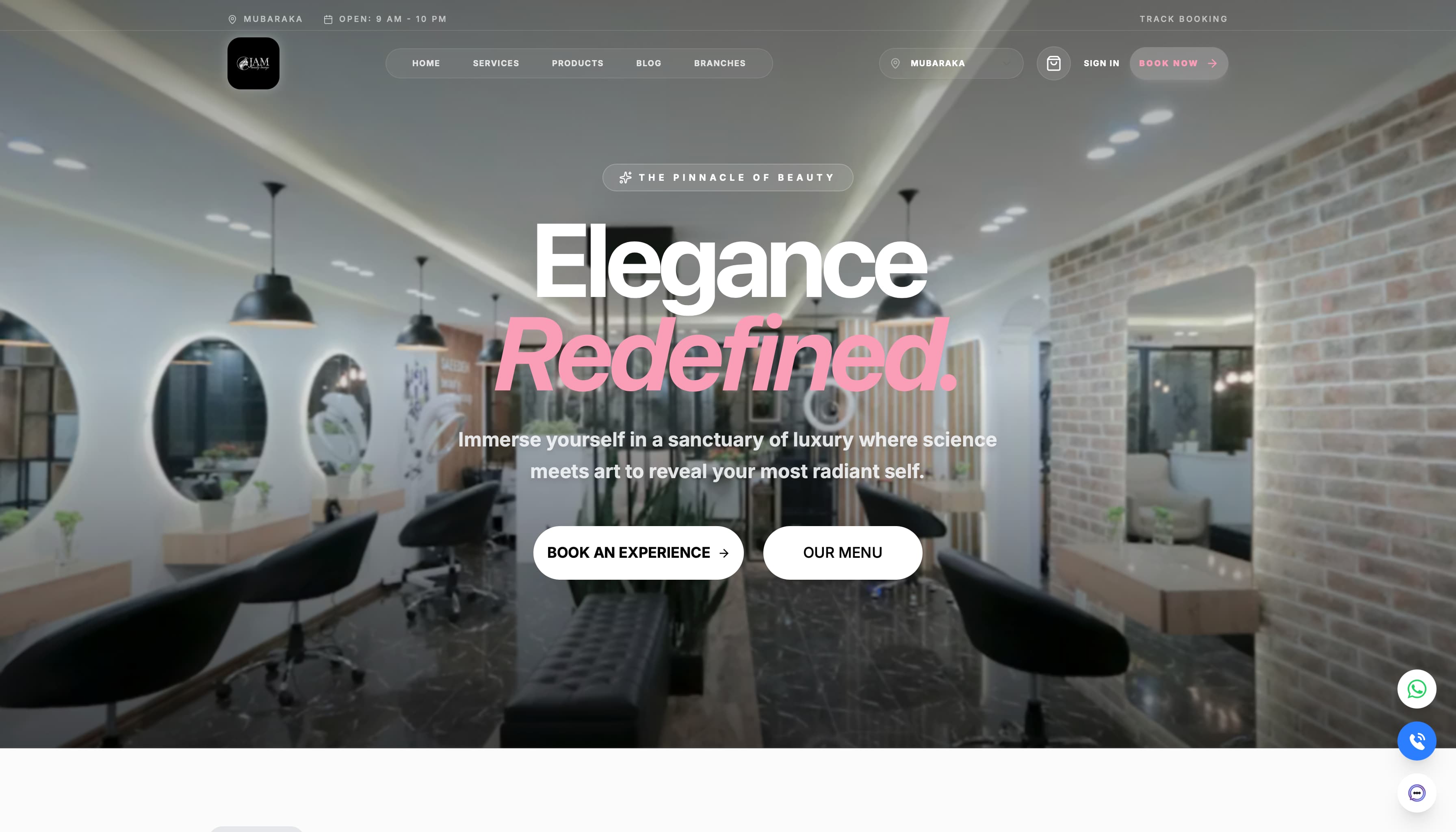 Jam Beauty Lounge — Digital Transformation & Lead Growth